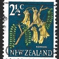 Neuseeland Freimarke " Kowhai " Michelnr. 459 o