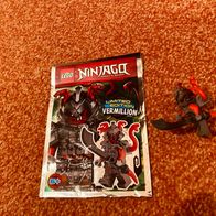 Lego Ninjago Minifigur Limited Editíon Vermillion 891726, Folienpack, nw