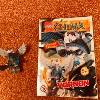 Lego Legends of Chima Minifigur Limited Editíon Vornon LOC 391408, Folienpack, nw