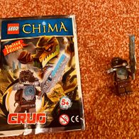 Lego Legends of Chima Minifigur Limited Editíon Crug LOC 391406, Folienpack, nw
