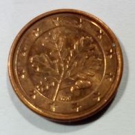 EURO BRD 2016 A 1ct (H014) Präg. A Berlin 0,01€ Ein-Cent zirk. Geldbörsenqualität