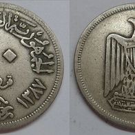 Ägypten 10 Piastres 1967 (Jahr 1387) ## K4