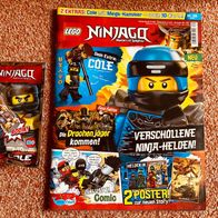 Lego Ninjago Minifigur Cole 891839 + Heft 39 Limited Editíon , Folienpack, nw