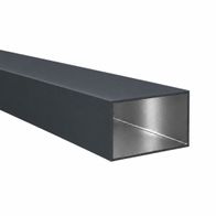 Aluminium Vierkantrohr/Rechteckrohr Quadratrohr Alurohr Rohr Profil Aluminium 80 x 30 x 2 mm x 2.000+-4 mm