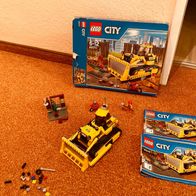 Lego City Set 60074 Bulldozer (Baustelle), komplett, neuwertig