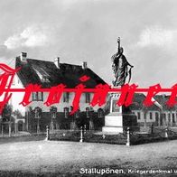 Stallupönen - (O-Pr.) - Kriegerdenkmal !!!
