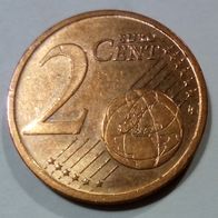 EURO BRD 2017 A 2ct (H023) Präg. A Berlin 0,02€ Zwei-Cent zirk. Geldbörsenqualität
