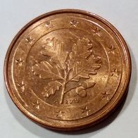 EURO BRD 2019 A 2ct (H028) Präg. A Berlin 0,02€ Zwei-Cent zirk. Geldbörsenqualität