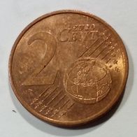 EURO BRD 2021 A 2ct (H030) Präg. A Berlin 0,02€ Zwei-Cent zirk. Geldbörsenqualität