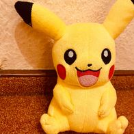 Tomy Pokémon Pikachu Plüschtier (Modellnummer T18587), ca. 20 cm, nw