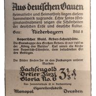 Bild 8 Zigarettenbild-Aus deutschen Gauen-Niederbayern / /rber Schutzhütte