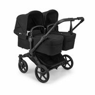 Bugaboo Donkey 6 2-in-1 Kinderwagen heritage black/black + Zwillingskinderwagen - Kau