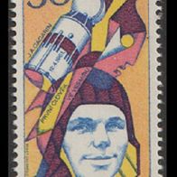 1961 Tschechoslowakei Juri Gagarin und Wostok I postfrisch