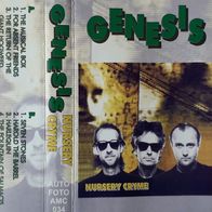 Genesis - Nursery Cryme (1971) Hungary progressive rock cassette MC Tape Mint