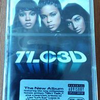 TLC - 3D (2002) Contemporary R&B funk soul cassette MC Tape Arista EU neu S/S