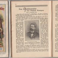 Deutscher Familienkalender des blauen Kreuzes 1927 Titelblatt beschädigt