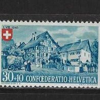 Schweiz 1945, MiNr: 463 nur der Höchstwert aus dem Satz sauber postfrisch (1)