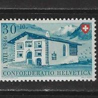 Schweiz 1946, MiNr: 474 nur der Höchstwert aus dem Satz sauber postfrisch (1)