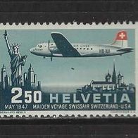 Schweiz 1947, MiNr: 479 sauber postfrisch, 20, M€ (1)