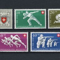 Schweiz 1950, MiNr: 545 - 549 sauber postfrisch (1)