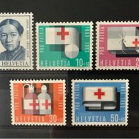 Schweiz 1963, MiNr: 775 - 779 sauber postfrisch (1)