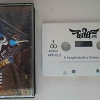 GRIFF - Live (1991) hard rock cassette MC Tape Ungarn Mint