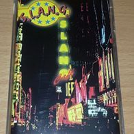 S.L.A.N.G. - Slang Café (1999) heavy glam rock cassette MC Tape Ungarn M/M