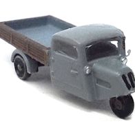 Tempo A400 ´38, Pritsche, grau-dunkelbraun, Kleinserie, Ep2, K&B, Spur N
