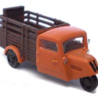 Tempo A400 ´38, Viehtransporter, braun-dunkebraun, Kleinserie, Ep2, K&B, Spur N