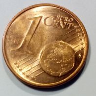 EURO BRD 2018 D 1ct (H51) Präg. D München 0,01€ Ein-Cent zirk. Geldbörsenqualität