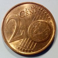 EURO BRD 2018 F 2ct (H52) Präg. F Suttgart 0,02€ Zwei-Cent zirk. Geldbörsenqualität
