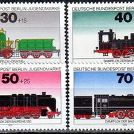 Berlin 1975 Mi. 488-491 * * Lokomotiven Postfrisch (pü2330)