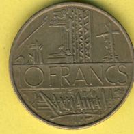 Frankreich 10 Francs 1987