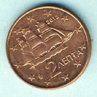 Griechenland 2 Cent 2012