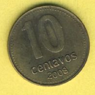 Argentinien 10 Centavos 2008