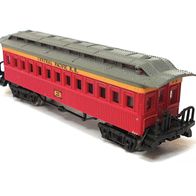 Coach, 3, Central Pacific R.R., rot, Fehler, Ep1, Bachmann 53-1055-24, Spur N