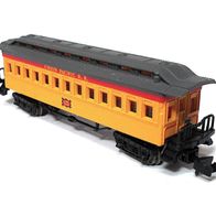 Coach, 15, Union Pacific R.R., gelb-dunkelgrau, Ep1, Bachmann 75651, Spur N