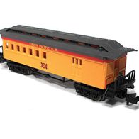 Combine, 9, Union Pacific R.R., gelb-dunkelgrau, Ep1, Bachmann 75551, Spur N