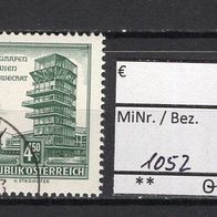 Österreich 1960 Freimarke: Bauwerke MiNr. 1052 gestempelt