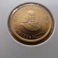 Südafrika 2 Rand 1973 Stgl. 7,98 Gramm .916er Gold