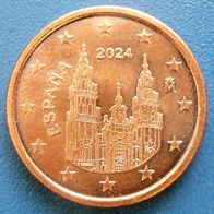 5 Cent - Spanien - 2024