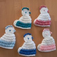 5 Eierwärmer "Küken" - handmade!