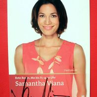 Samantha Viana ( Rote Rosen ) Originalautogramm aus Privatsammlung -al-