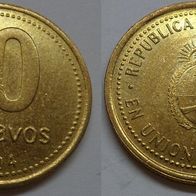 Argentinien 10 Centavos 2004 ## Li9