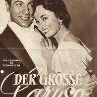 Filmprogramm IFB Nr. 1503 Der grosse Caruso Mario Lanza 4 Seiten