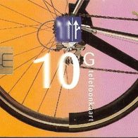 Telefonkarte Niederlande - Fahrrad 10 G , leer