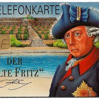 Telefonkarte K 292 C von 1993 , Friedrich der Große, leer