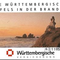 Telefonkarte - S 143 von 1993 , Württembergische Versicherung , leer
