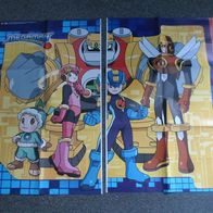 Megaman NT Warrior - Poster, 2-teilig (T29#)