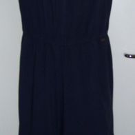 Tom Tailor Denim Overall Culotte Gr.M Dunkelblau 7/8 weites Bein Einteiler Jumpsuit